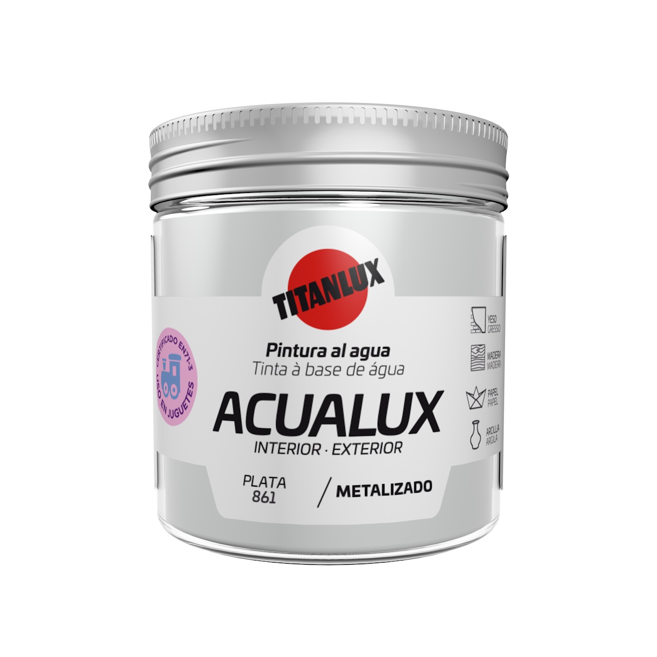 Acualux metalizado